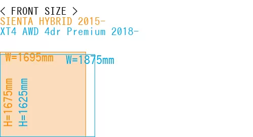 #SIENTA HYBRID 2015- + XT4 AWD 4dr Premium 2018-